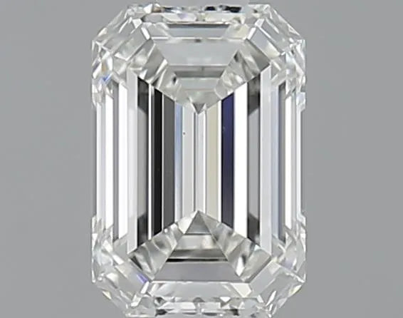 0.70ct Emerald Natural Diamond (Colour G, Clarity VVS2, Cut VG, IGI Certified)