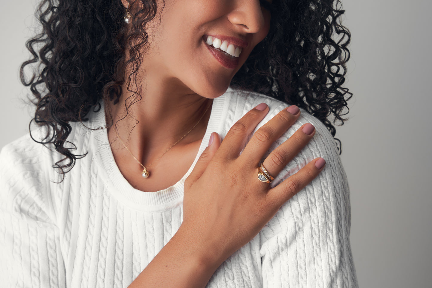 Diamond Wedding Band - MOBIUS