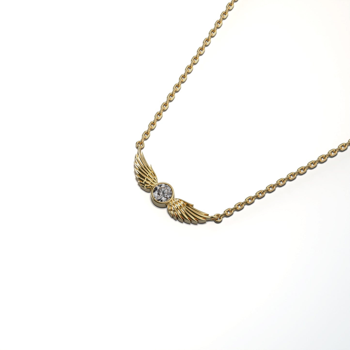 Diamond Wing Pendant - FLIGHT