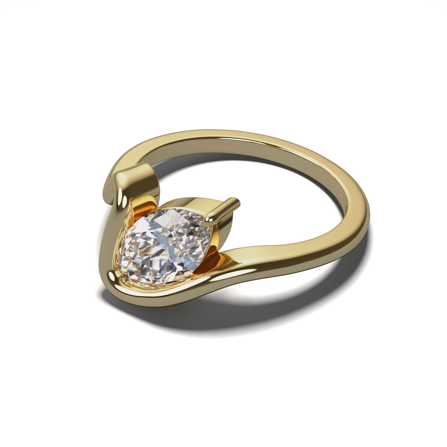 1ct Marquise Solitaire - RIVULET