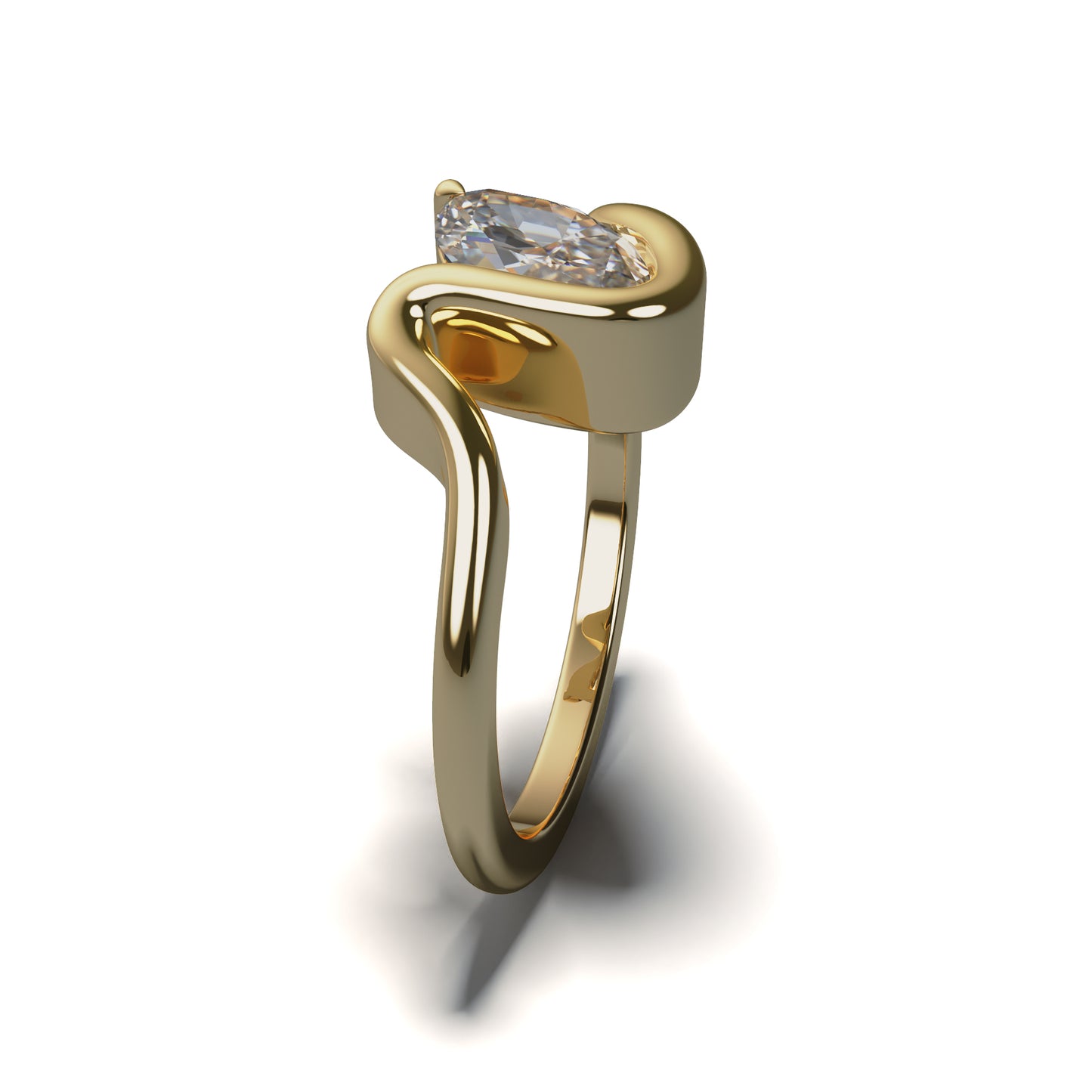 1ct Marquise Solitaire - RIVULET