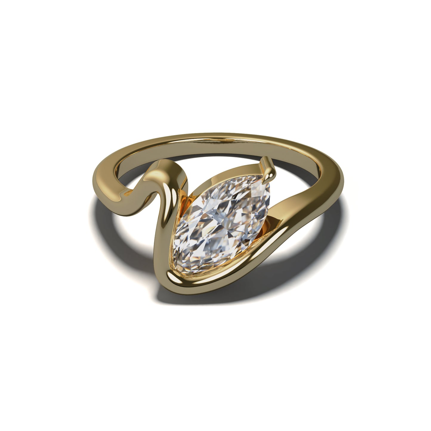 1ct Marquise Solitaire - RIVULET