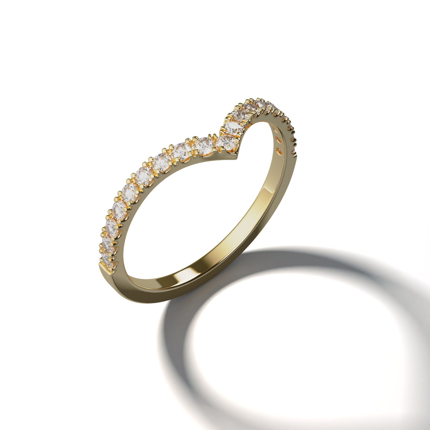Diamond Wedding Band - RADIANCE (Fitted)