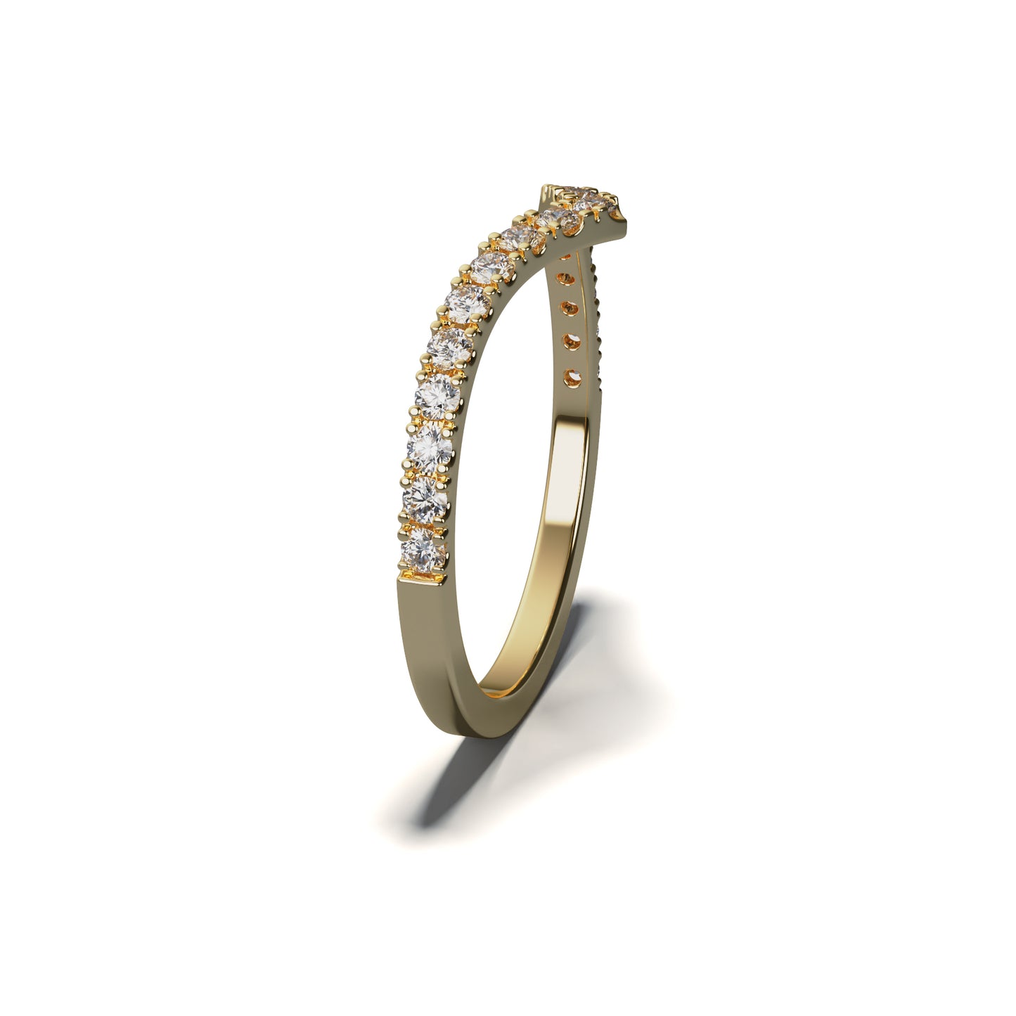 Diamond Wedding Band - RADIANCE (Fitted)
