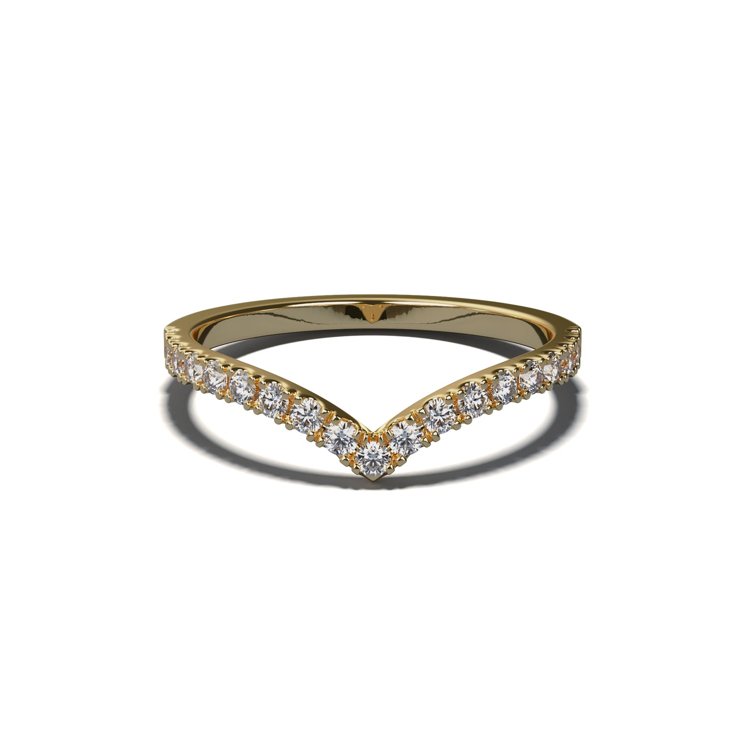 Diamond Wedding Band - RADIANCE (Fitted)