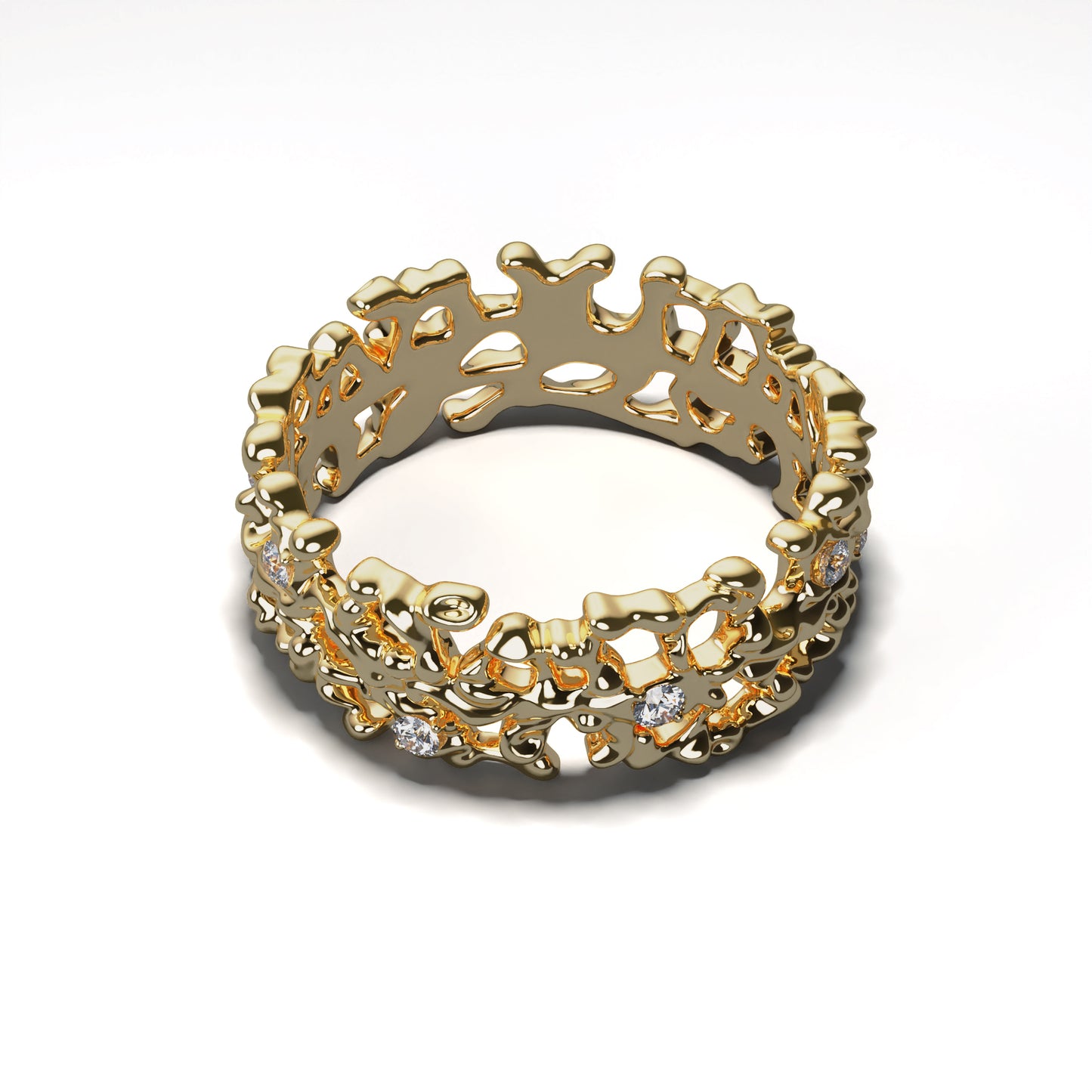 Organic Diamond Band - LAVA