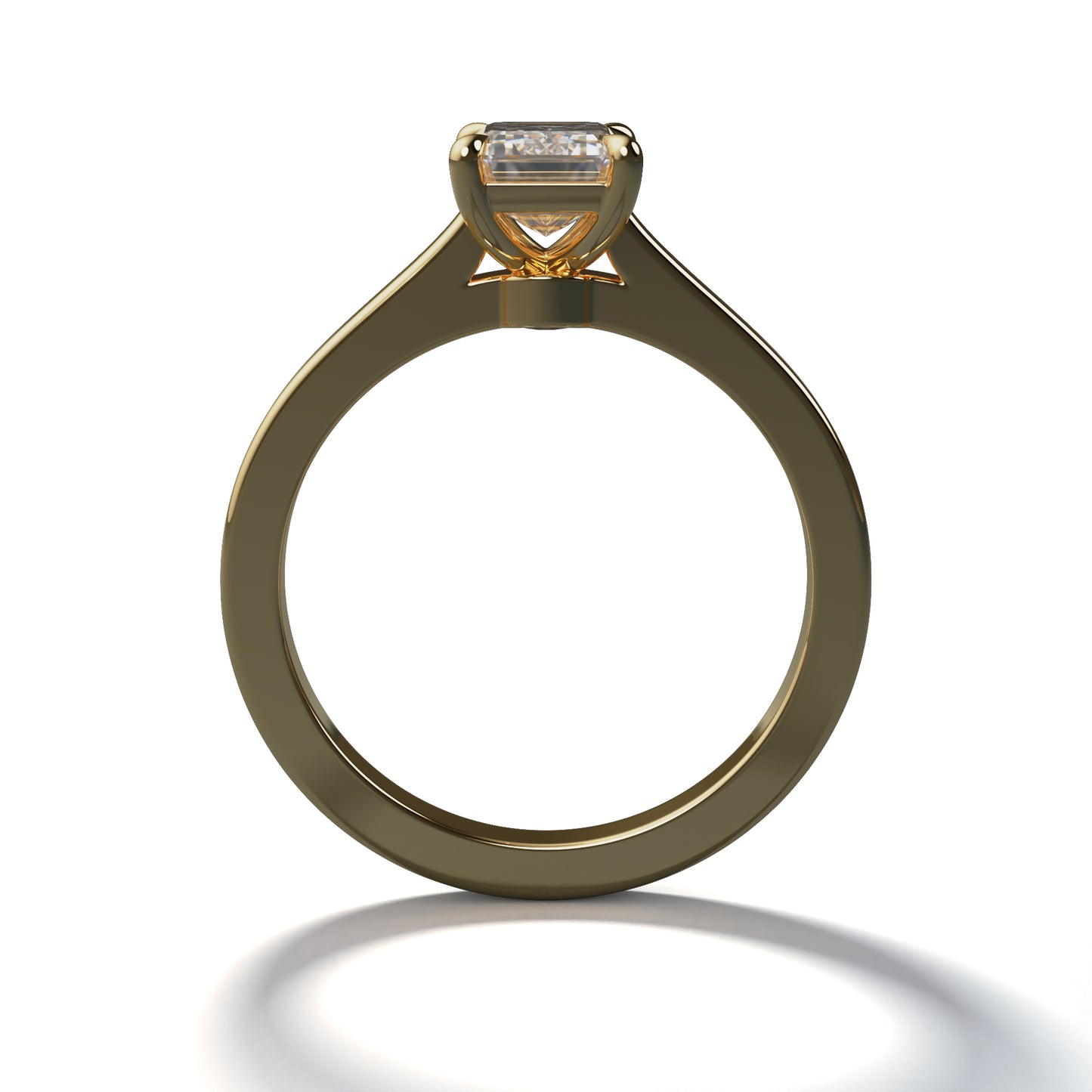 1.2ct Emerald Solitaire - DECO