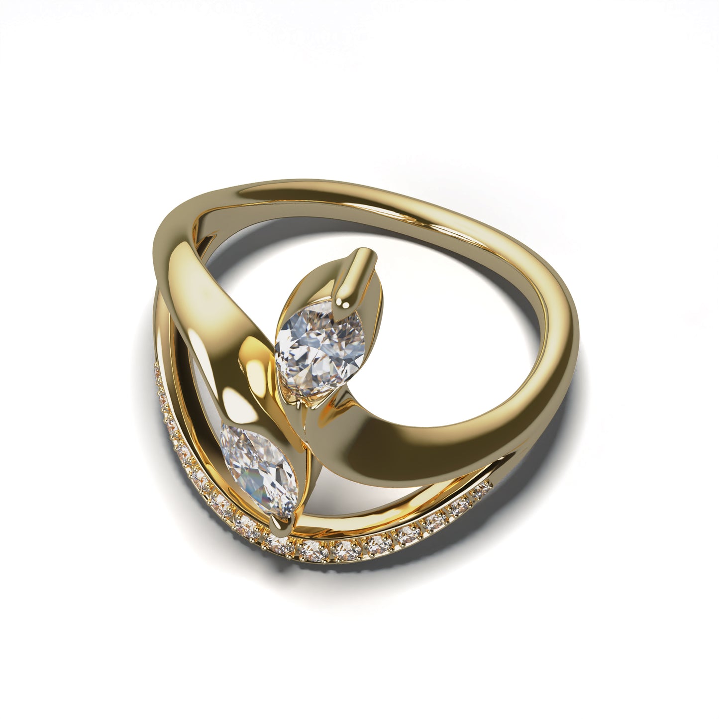 Marquise Two-Stone - INFINITY