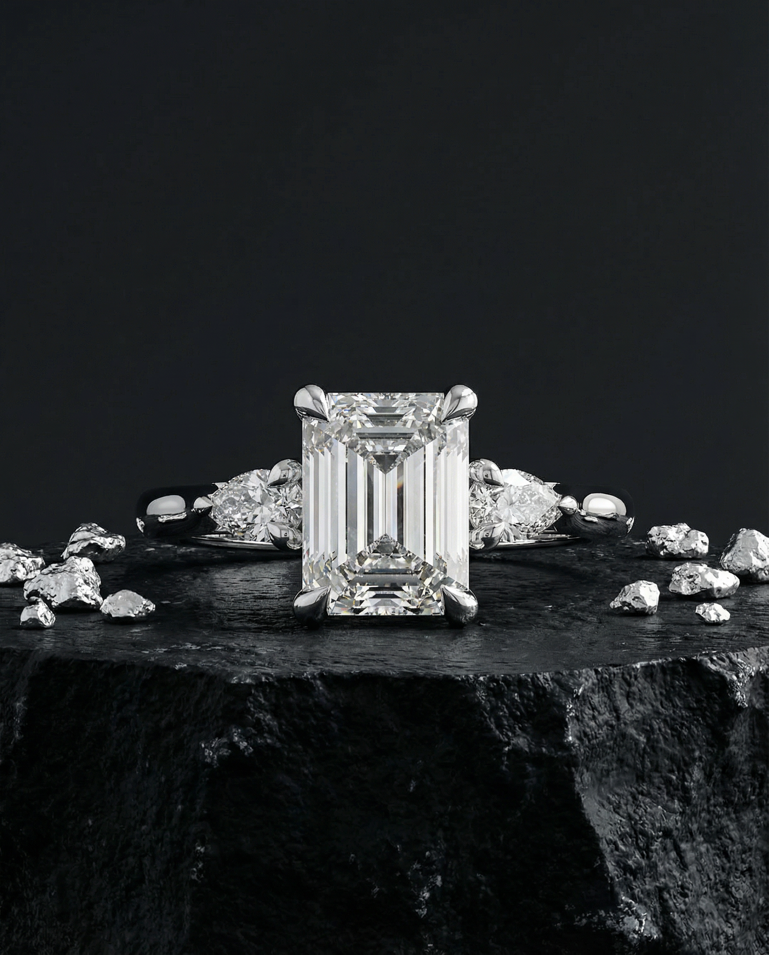 PLATINUM ENGAGEMENT RINGS Image