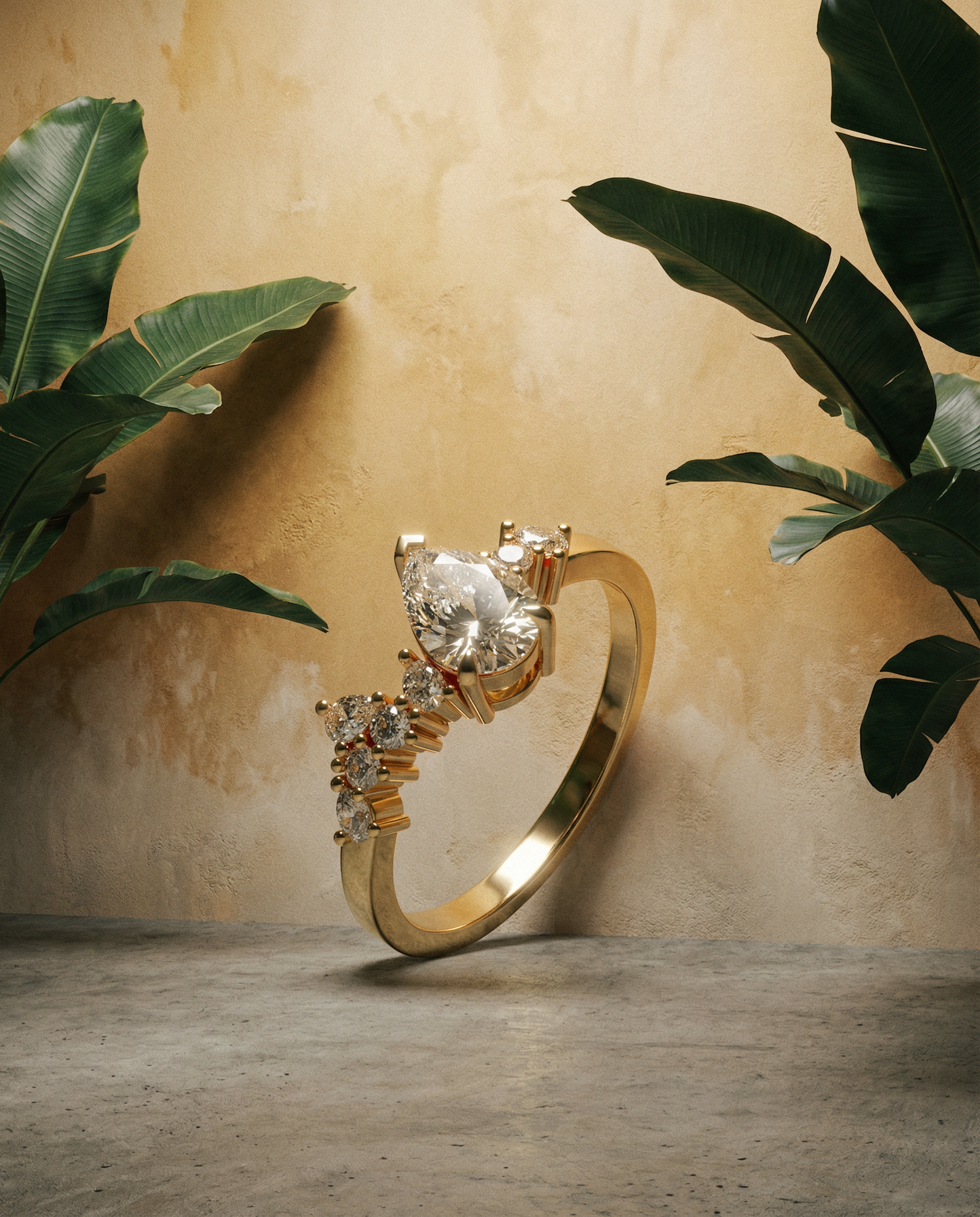SIDE STONE RINGS Image