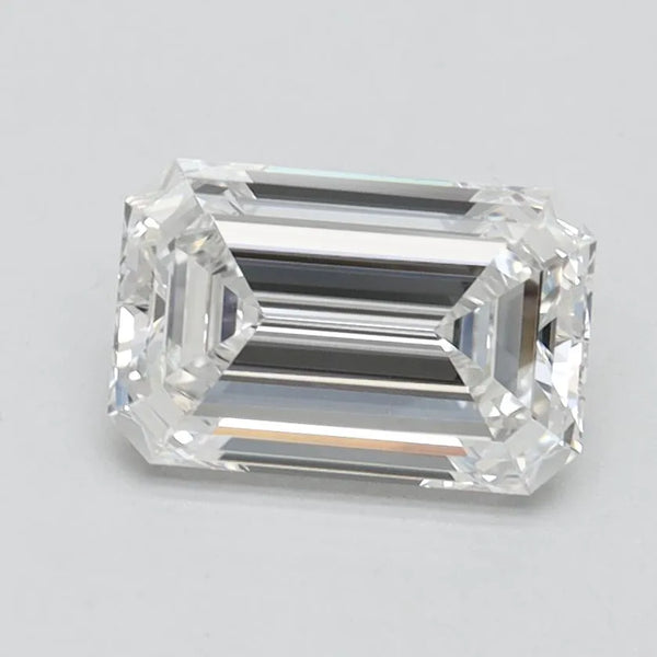 1.43ct Emerald Lab Grown Diamond (Colour F, Clarity VVS2, IGI Certified)