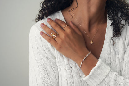 Diamond Wedding Band - RADIANCE (Flow)