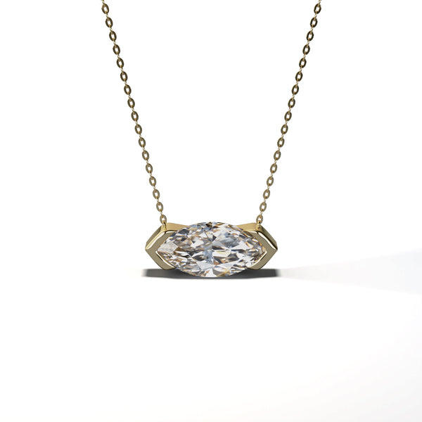 1ct Marquise Pendant - SVELTE