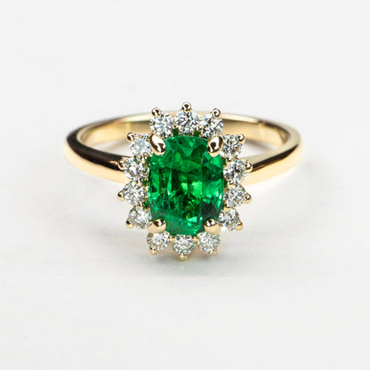 1ct Natural Emerald - JARDIN