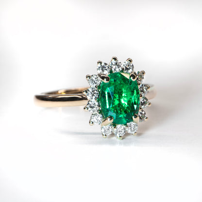 1ct Natural Emerald - JARDIN