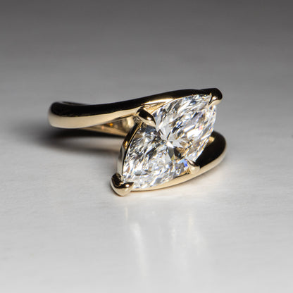 2.5ct Marquise Solitaire - EMBRACE