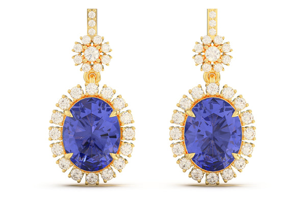 TANZANITE HALO DROPS