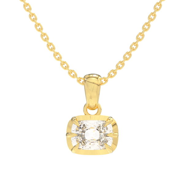 CUSHION SOLITAIRE PENDANT