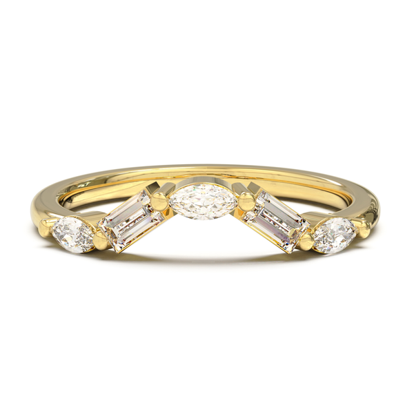 BAGUETTE MARQUISE FITTED STACKER