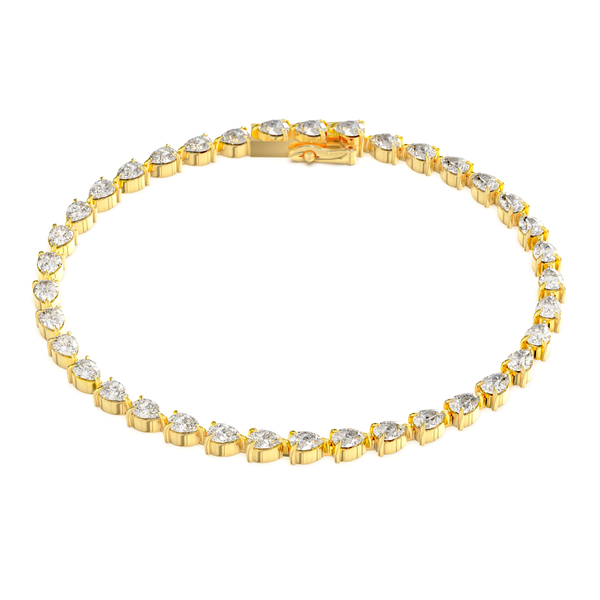 PEAR TENNIS BRACELET