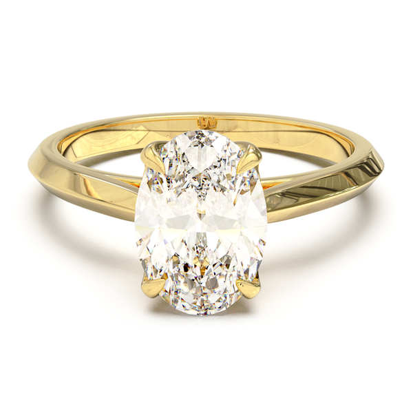OVAL SOLITAIRE TULIP GALLERY