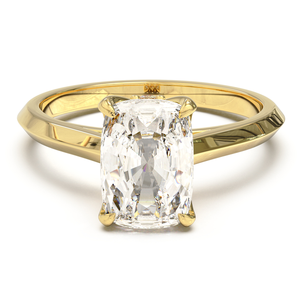 ELONGATED CUSHION SOLITAIRE TULIP