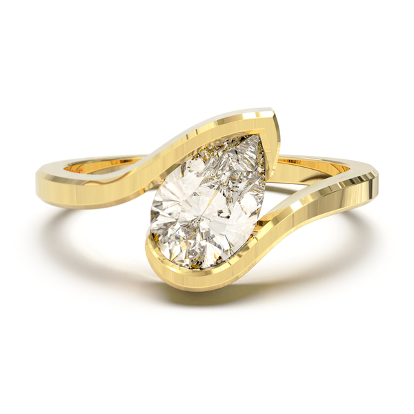 PEAR SOLITAIRE TWIST BAND